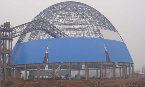 赤水螺栓球网架加工的注意事项